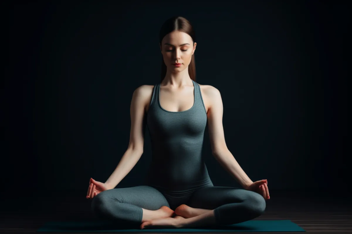 Coach guiando ejercicio de atención plena